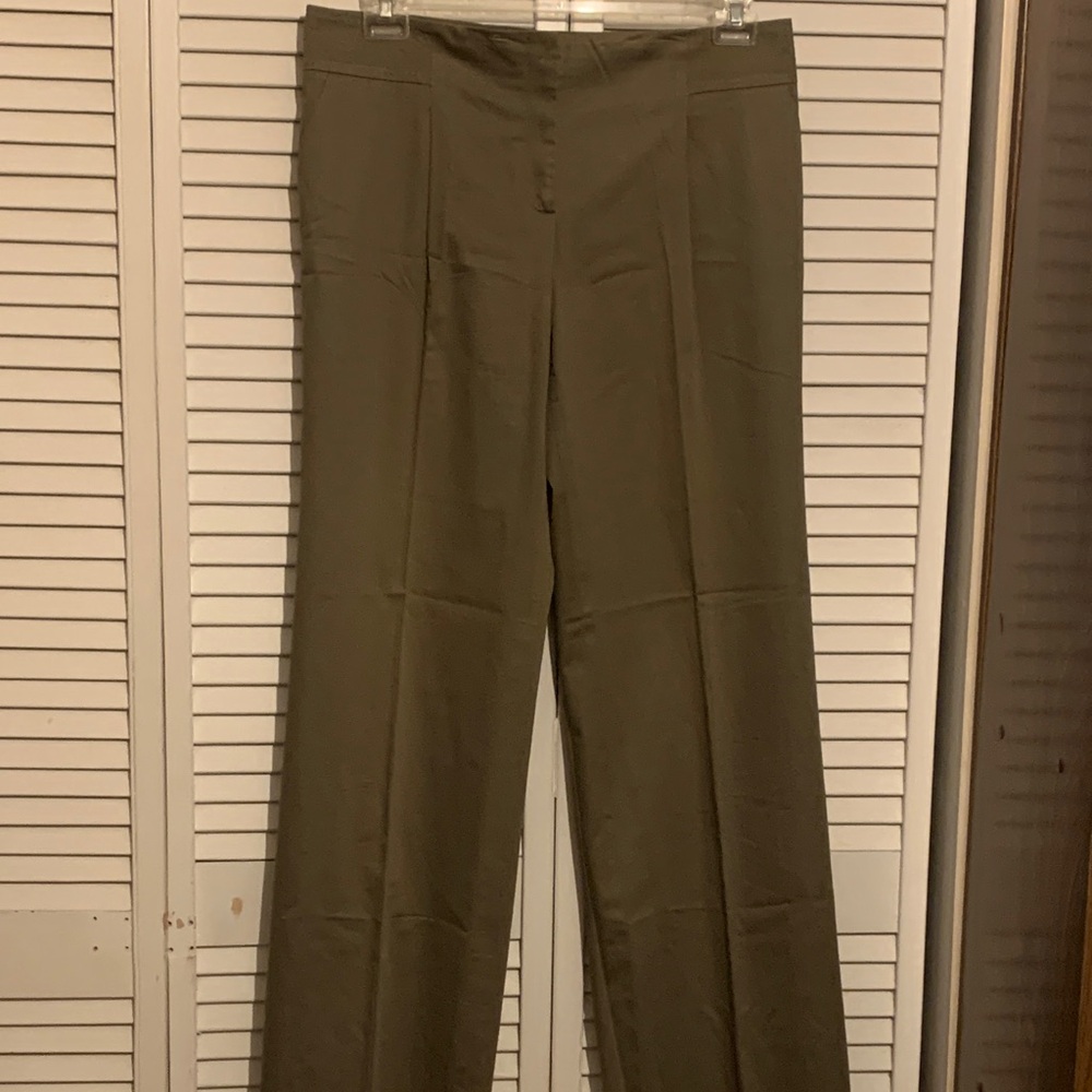 Escada Olive Women's Trousers
